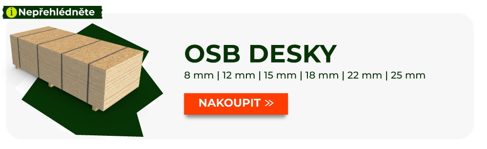 OSB desky rozměry palubky vencl
