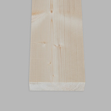 Smrkové Hoblované Hranoly ABC 42x120x5000 mm dřevěné hranoly týniště pohedová strana