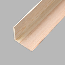 dřevěná lišta borová 50x50mm profil 2
