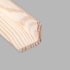 úhlová lišta borovice 35x35mm profil