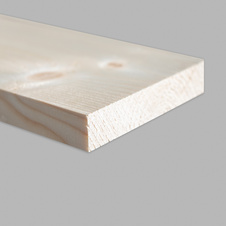 Hoblovaná Prkna Smrk BC 20x150x4000 mm dřevěné fošny profil