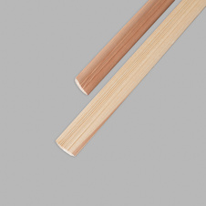 Dřevěná Lišty Koutová Ozdobná Borovice 30x30 mm