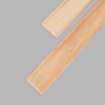 Borová Lišta Plochá Hladká 14x70 mm