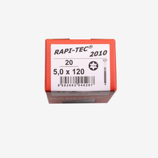 Vruty RAPI-TEC 2010 T25 5x120 mm 20ks