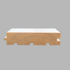 Smrkové Podlahy AB 28x146x3000 mm dřevěná podlaha palubky vencl profil