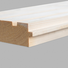 Smrkové Podlahy AB 28x146x3000 mm dřevěná podlaha palubky vencl profil