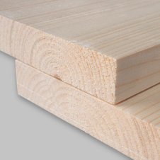 Smrková Hoblovaná Prkna BC 24x146x5000 mm dřevěná prkna palubky vencl profil