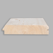 Smrkové Podlahy Klasik ABC 42x146x4000 mm dřevěná podlaha palubky vencl profil