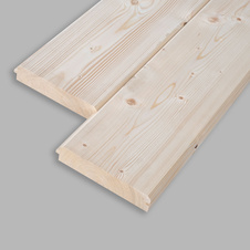 Smrkové Podlahy Klasik ABC 42x146x4000 mm dřevěná podlaha palubky vencl pohledová strana