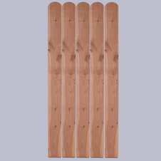 Olšová plotovka zakulacená 20 x 86 x 1200 mm dřevěná plotovka týniště