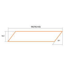 Fasádní Obklady Rhombus BC Smrk 18x118x4000 mm | Palubky Vencl