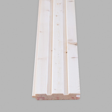 dřevěné palubky klasik 19mm spodní strana drážky