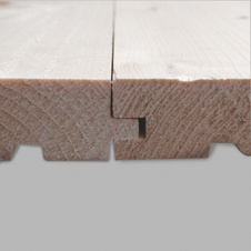 Smrkové Podlahy AB 24x146x5000 mm spoj pero drazka palubky vencl
