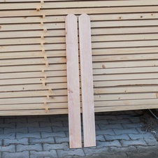 Olšová plotovka půlkulatá s rovnou hranou 20x86x1000mm | Palubky Vencl