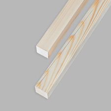 Spruce Planed Beams ABC 42x42x4000 mm