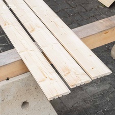 Spruce Cladding Boards C Klasik 19x146x4200 mm
