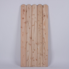 Larch Fence Rounded 18x88x800 mm