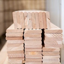 Larch Fence Rounded 18x88x800 mm