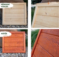 Spruce AB Structured Decking 3D ''A'' 19x149x4000 mm