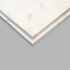 Spruce Edge Glued Panel AB 18x600x2500 mm