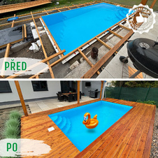 Modřínová Terasová Prkna AB 24x116x4000 mm | Palubky Vencl