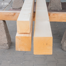 Smrkové Hoblované Hranoly ABC 100x100x3000 mm