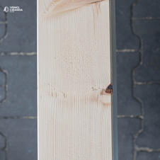 Spruce Planed Beams ABC 90x90x5000 mm