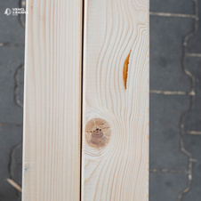 Spruce Planed Beams ABC 90x90x5000 mm