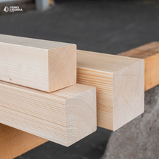Spruce Planed Beams ABC 99x99x4000 mm