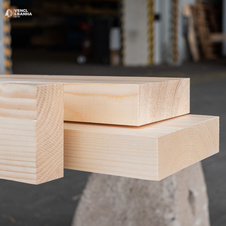 Spruce Planed Beams ABC 42x95x4000 mm
