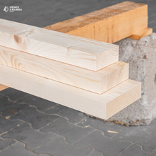 Spruce Planed Beams ABC 42x95x5000 mm