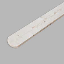 Smrková Plotovka Zakulacená 18x88x1800 mm