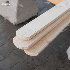 Smrková Plotovka Zakulacená 18x88x970 mm