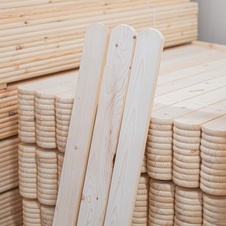 Smrková Plotovka Zakulacená 18x88x800 mm