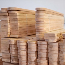 Olšová Plotovka Zakulacená 20x86x1500 mm