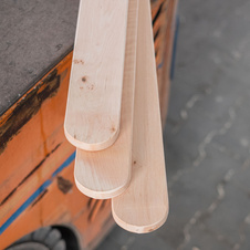 Olšová Plotovka Zakulacená 20x86x1500 mm