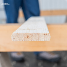 Smrková Plotovka Seříznutá 18x88x1200 mm