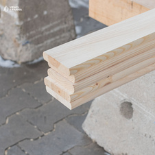 Smrková Plotovka Seříznutá 18x88x1200 mm