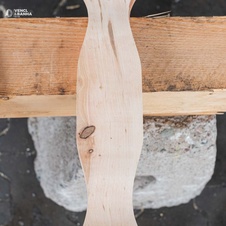 Огорожа з вільхи фігурна 27x90x1000 мм