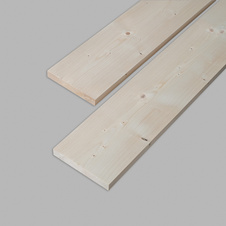 Hoblovaná Prkna Smrk BC 42x205x4000 mm