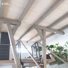 Dřevěný obklad do interiéru palubky vencl