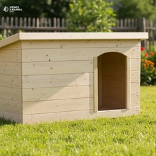 psí bouda z palubek