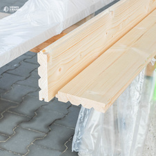 Smrková Podlaha AB 28x146x 5100 mm Spodní Drážka