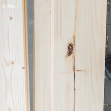 Smrková Podlaha AB 28x146x 5100 mm Spodní Drážka