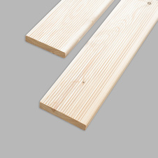 Terasová Prkna AB Evropský Modřín 26x146x4000 mm – oboustranně drážkovaná