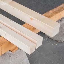 Smrkové Hoblované Hranoly ABC 99x99x2500 mm