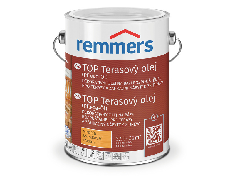 Remmers TOP terasový olej – bezbarvý (Farblos) 0,75 l