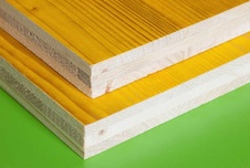 Bednící třívrstvá deska žlutá 21×500×2500 mm